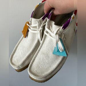 CLARKS ORIGINALS x One School Wallabee Boot - White New York Sneakers Men's 9.5